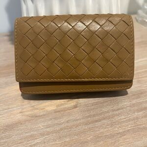 Bottega Veneta Leather Card Holder/Coin Purse